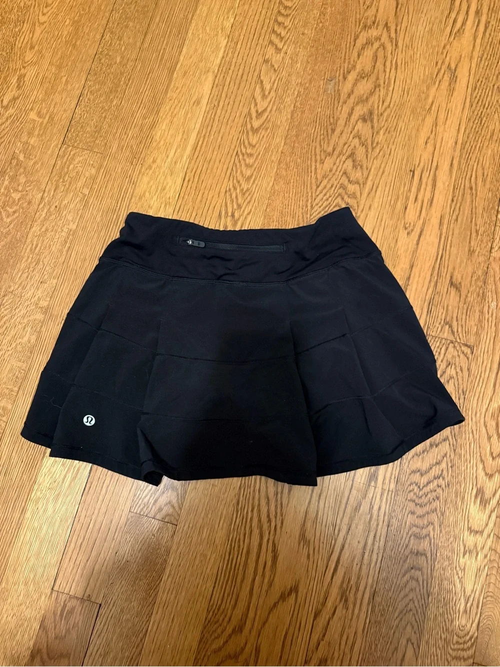 lululemon athletica Black pace rival Skort - Picture 2 of 2